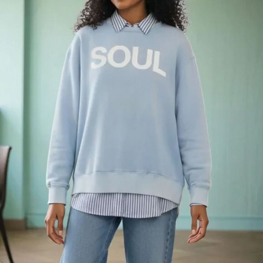 Pastelcore Soft Girl SoulCycle × Sundry Soul Sweatshirt
